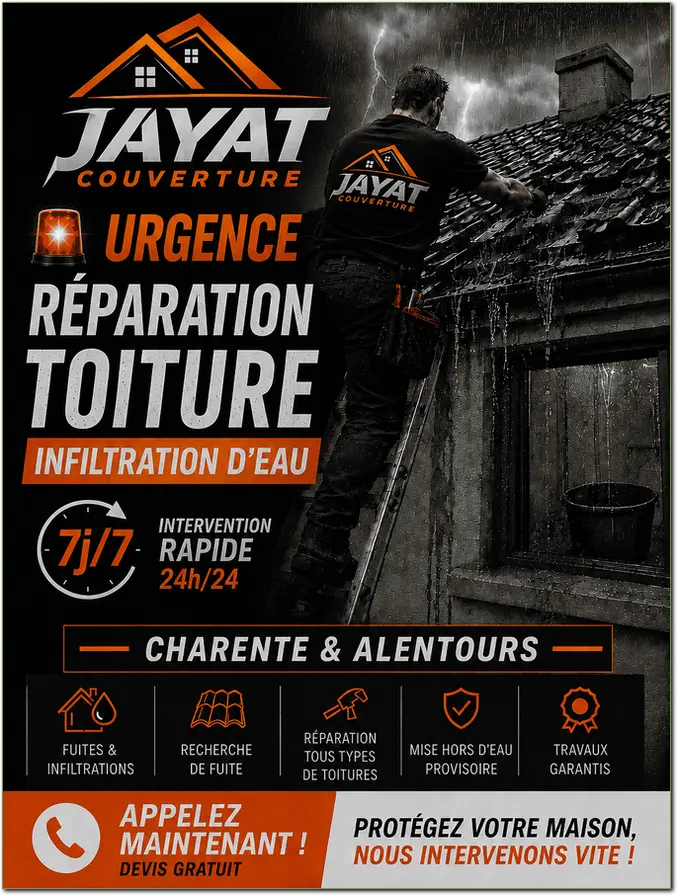 Jayat Couverture - Couvreur Angoulême